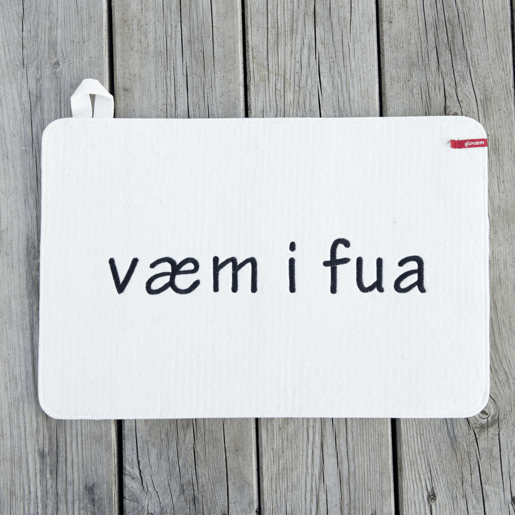 væm i fua - Ull sitteunderlag - glovæm